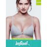 Infiore DISCO Triangel-BH Cup B cup aus Baumwolle Bras Damen Grau Größe 04