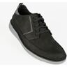 Clarks BRAHNZ LOW Herren Wildlederschuhe Elegante Schnürer Herren Schwarz Größe 42.5