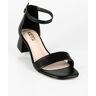 Keys Damensandalen mit Absatz High heel sandaletten Damen Schwarz Größe 40