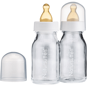 Natursutten Babyflasche Glas