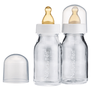 Natursutten Babyflasche Glas
