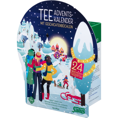 Adventskalender Gewinnspiel 2018 - 17. Türchen 4 Salus Bio Tee Adventskalender