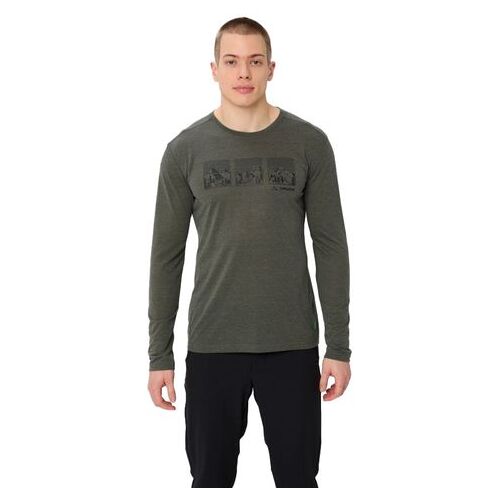 Vaude Rosemoor III Longsleeve Longsleeves für Herren Khaki XXL