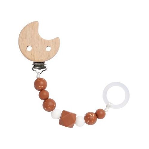 Lässig Schnullerkette Little Universe Accessoires Kinder für Kinder Rot