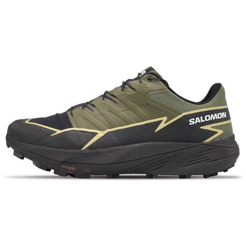 Salomon Thundercross GTX Wanderschuhe für Herren Olive Night/black/alfalfa 43 1/3