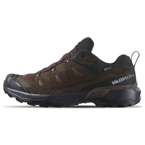 Salomon X Ultra 360 Leather GTX Wanderschuhe für Herren Dark Earth / Delicioso 45 1/3