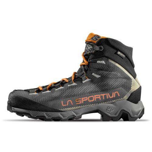 La Sportiva Aequilibrium Hike GTX Wanderschuhe für Herren Carbon / Papaya 44.5