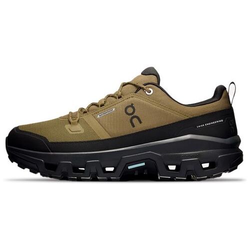 On Running Cloudrock Low Waterproof Wanderschuhe für Herren Hunter / Black 45