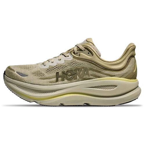 HOKA Bondi 9 Laufschuhe für Herren Grassland / Oyster Mushroom 44 2/3