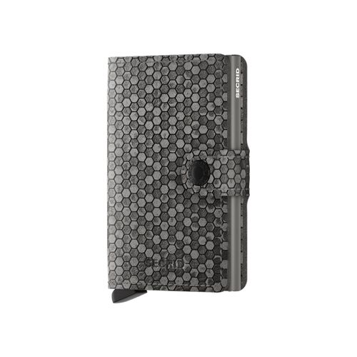 Secrid Miniwallet Geldbeutel/Brustbeutel für Unisex Hexagon Grey one size