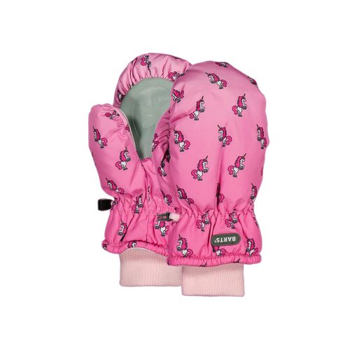 Barts Nylon Mitts Kids Handschuhe für Kinder Print Pink 4-6 Jahre