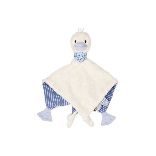 Coppenrath Verlag GmbH & Co.KG Coppenrath Schnuffeltuch Gans - BabyGlück Accessoires Kinder für Kinder Hellblau one size