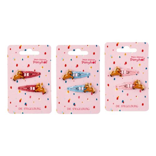 Coppenrath Verlag GmbH & Co.KG Coppenrath Haarclips Accessoires Kinder für Kinder Mein Kleiner Ponyhof one size