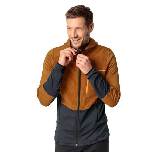 Vaude Monviso Grid Fleece Jacket Fleecejacken für Herren Braun M