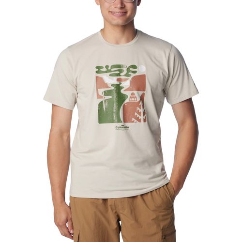 Columbia Sun Trek Tee Shirts für Herren Dark Stone M