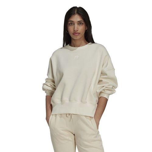 Adidas Sweatshirt Pullover für Damen Beige 40