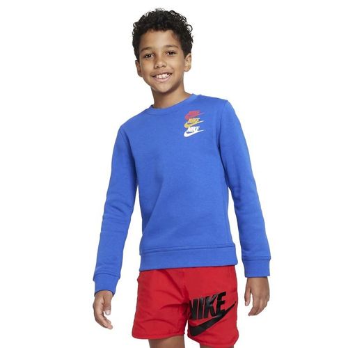 Nike Sportswear Sweat Pullover für Kinder Blau S