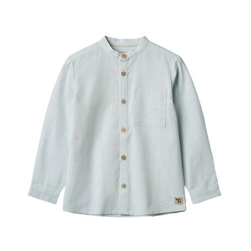Wheat Willum Shirt Shirts für Kinder Light Blue Chambray 98