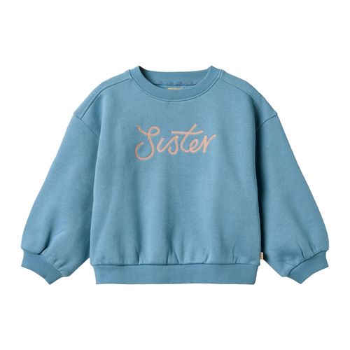 Wheat Sweatshirt Eliza Pullover für Kinder Winter Blue 140