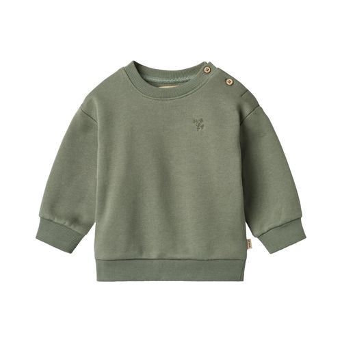 Wheat Sweatshirt Willi Pullover für Kinder Dusty Green 68