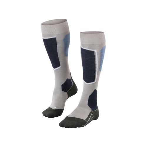 Falke SK6 Pro Skiing Socks Socken für Unisex Grau 39-40