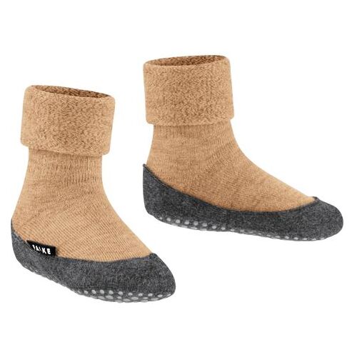 Falke Cosyshoe Haussocken Hausschuhe für Kinder Beige 33-34
