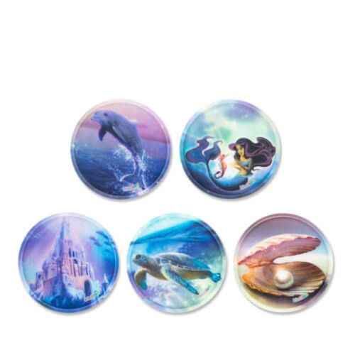 Ergobag Kletties-Set MATT Accessoires Kinder für Kinder Meerjungfrauen one size