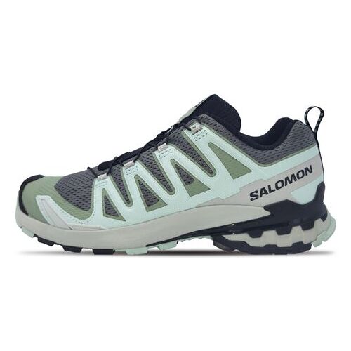 Salomon Outdoor Schuhe/Wanderschuhe/Treckingschuhe für Damen Quiet Shade / Lily / Blue Haze 38 2/3
