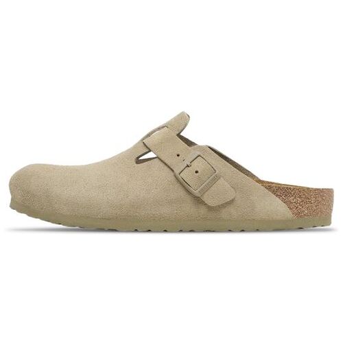 Birkenstock Boston BS Sandalen für Unisex Faded Khaki 36