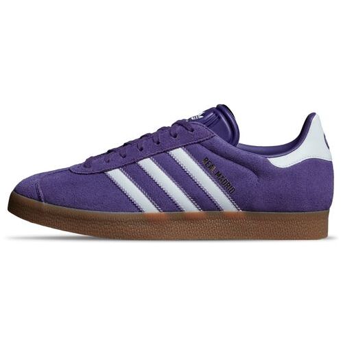 Adidas Gazelle Real Madrid Terrace Sneaker für Unisex Purple / Cloud White / Magic Lilac 44 2/3