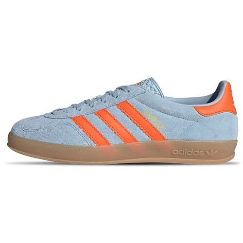Adidas Gazelle Indoor Sneaker für Unisex Wonder Blue / Orange 38 2/3