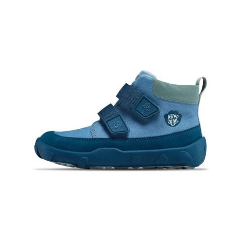 Affenzahn Übergangsschuh Leder Friendy Stiefel für Kinder Hai 30