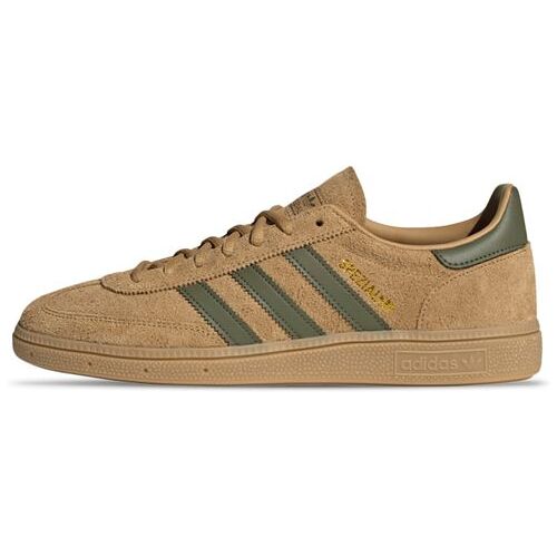 Adidas Handball Spezial Sneaker für Unisex Golden Beige / Focus Olive / Gum 38