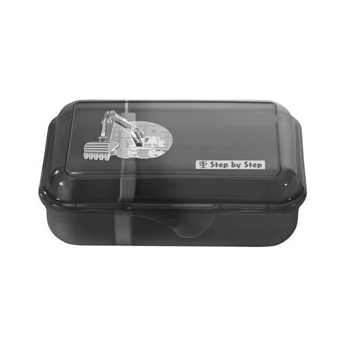 step by step Lunchbox Brotdosen für Kinder Bagger Rocco one size