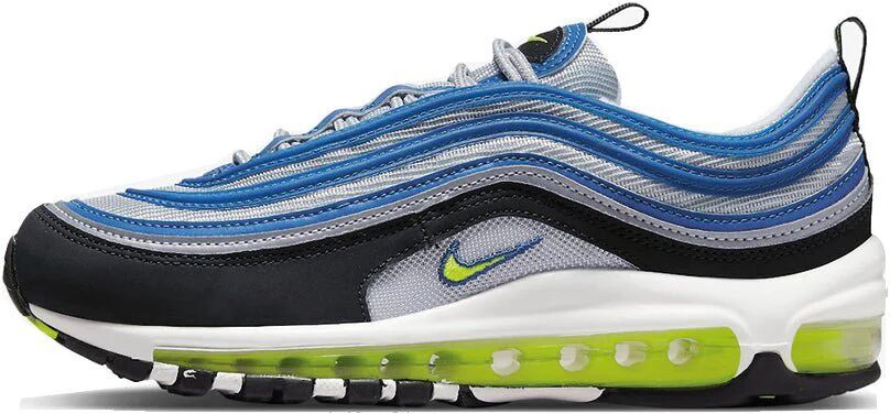 Nike Air Max 97 Atlantic Blue Voltage Yellow - Size: 42.5