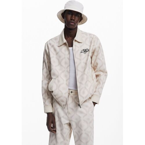 Desigual Jacke mit Sonnenbordüren - WHITE - male - Size: M