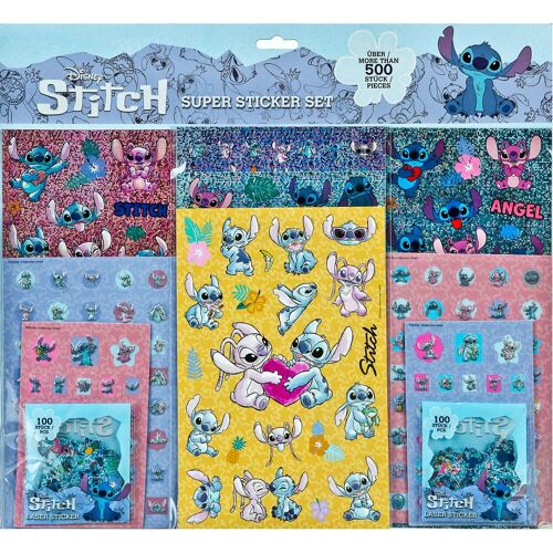 Sticker, Stitch Super Sticker Set