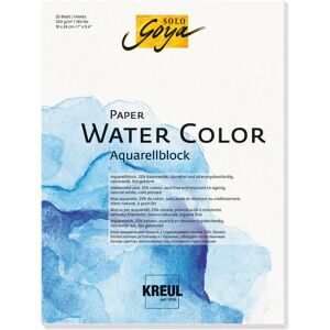 Kreul, Heft + Block, SOLO GOYA Paper Water Color (18 x 24 cm, Blanko) Kreul, Heft + Block, SOLO GOYA Paper Water Color (18 x 24 cm, Blanko)