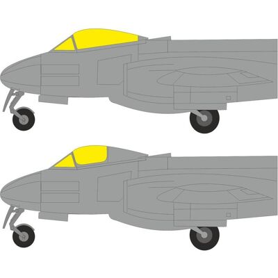 Eduard Meteor F.8 Tface for Revell Eduard Meteor F.8 Tface for Revell