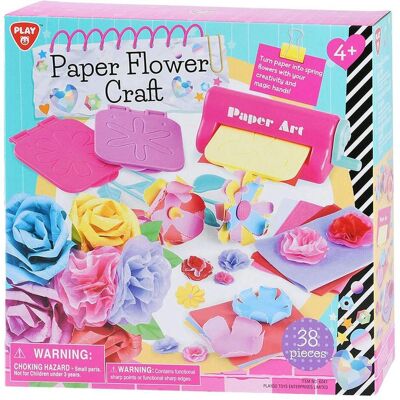Play - Papieren Bloemen 38dlg - Multicolor - Craft kit Play - Papieren Bloemen 38dlg - Multicolor - Craft kit