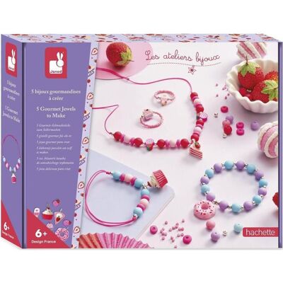 Janod Schmuckset - Kreatives Süßigkeiten Schmuck für Kinder 6+ Janod Schmuckset - Kreatives Süßigkeiten Schmuck für Kinder 6+