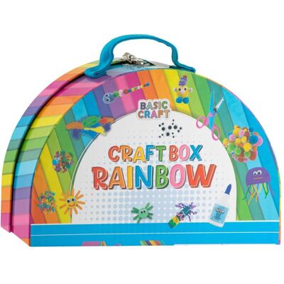 Grafix Bastelbox Regenbogen - 31x20,5x7,3cm - Kreativset Grafix Bastelbox Regenbogen - 31x20,5x7,3cm - Kreativset