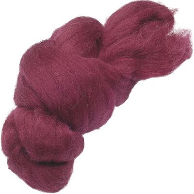 3x Heyda Filzwolle 50 g, Dunkelrot 3x Heyda Filzwolle 50 g, Dunkelrot