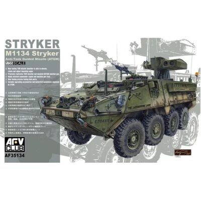 AFV Club M1134 Stryker ATGM Militärmodell - 1/35 AFV Club M1134 Stryker ATGM Militärmodell - 1/35