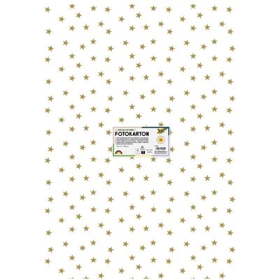 Folia Bastelpapier 50x70cm Sterne sort - Bastelpapier Folia Bastelpapier 50x70cm Sterne sort - Bastelpapier