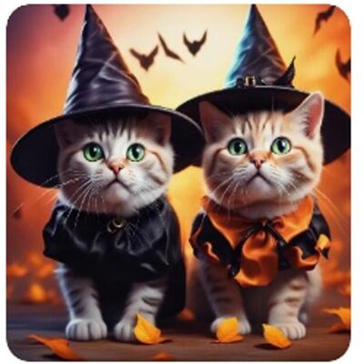 Norimpex Diamond Kleiner Halloween-Ofen mit Katzenmotiv, 30 x 40 cm Norimpex Diamond Kleiner Halloween-Ofen mit Katzenmotiv, 30 x 40 cm