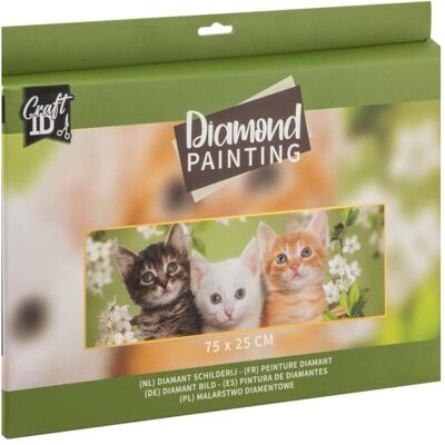Grafix CRAFT ID Diamantové malování KoÅ¥ata 75x25cm Grafix CRAFT ID Diamantové malování KoÅ¥ata 75x25cm