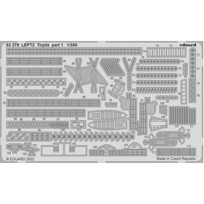 Eduard Tirpitz 1/350 Eduard Tirpitz 1/350