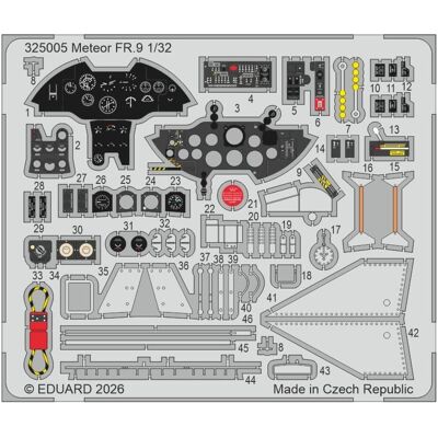 Eduard Meteor FR.9 for Revell Eduard Meteor FR.9 for Revell