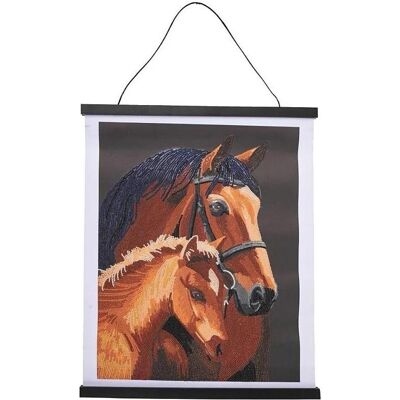 Craft Buddy Pferde, 35x45cm Crystal Art Scroll Craft Buddy Pferde, 35x45cm Crystal Art Scroll